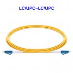 LC UPC LC UPC Single Core Fiber Cable Os2 Fiber Cable OEM ODM Service for sale