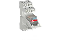 China CR - M012DC2 pluggable interface Electrical Relay , ABB CR - M miniature relay supplier