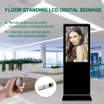 High Resolution Interactive Floor Standing Digital Signage For Retail Store Shopping Mall for sale