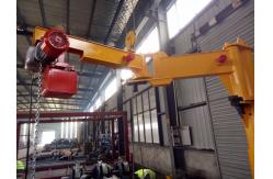 China 200kg Free Standing Articulating Jib Crane With Intelligent Lifting Device supplier