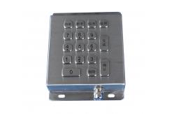 China Movable desktop numeric smart card reader keypad metal stainless  IEC 60512-6 supplier