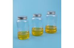 China 500ml 17oz Milk Tea PET Plastic Beverage Jar With PP Screw Cap supplier