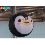 Customized 1.5m 5ft Inflatable Lighting Decoration Penguin Balloon