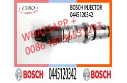 China Diesel Engine Common Rail Fuel Injector 0986435621 4994925 0445120342 supplier