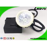 450mA 216lum Underground LED Mining Headlamp Corded 4000lux