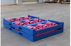 China ISO Warehouse Heavy Duty 2400 Lb Stackable Steel Pallets supplier