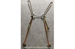 China Underground Cable Ground Roller Steel Pipe Elevated Pulling Tools supplier