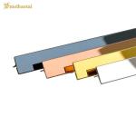 Stainless Steel Tile Trim for Ceiling Decoration with 0.6/0.8/1.0mm Thickness for sale