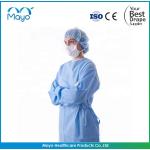 Wholesale Nonwoven SMS Spunlace Medical Disposable Sterile Surgical Gown for sale