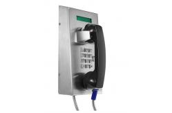 China Stainless Steel Waterproof Industrial Analog Telephone With LCD Display supplier