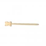 12cm Cocktail Bamboo Food Picks Bulk Wooden Cutlery Reusable for sale