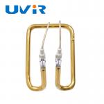 Customizable 3D Shape Single Tube Infrared Heating Element Tube For Industrial Heating Processes for sale