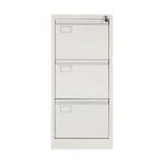 Workshop Epoxy coated Pedestal 3 Drawer Filing Cabinet for sale