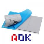 UL Certification Electronic Heatsink Thermal Pad , 1.2W Silicone Heat Transfer Pad for sale