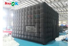 China Marquee Party Camping Inflatable LED Tent With Air Blower supplier