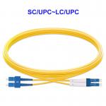 SC UPC LC UPC Single Mode fiber Patch Cord for sale