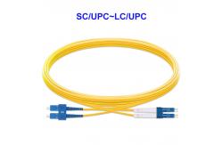 China SC UPC LC UPC Single Mode fiber Patch Cord supplier