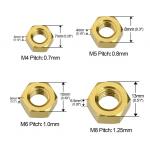 AMS4928 Titanium Hex Nut Titanium Alloy Hexagon Nut M8