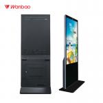65 Inch Floor Standing LCD Advertising Player Box Software Kiosk Digital Signage for sale