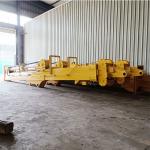 Excavator Telescopic Arm With Grapple Clamshell Bucket For Digging for sale