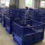 Collapsible Pallet Cage Space Saving Solution For Efficient Storage for sale