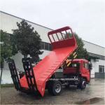 Dongfeng Flatbed Truck With Self Unloading Dump Euro VI Discharge Basis Standard