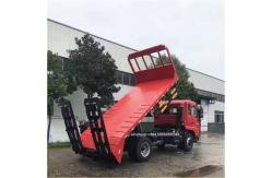 China Dongfeng Flatbed Truck With Self Unloading Dump Euro VI Discharge Basis Standard supplier
