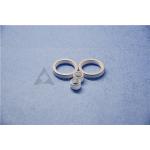 Vacuum Metallized Alumina Ceramics O Ring Electrical Metallized Ceramic Tube for sale