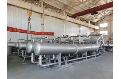 China High Durability Woven Fabric Dyeing Machine With Double Tube supplier