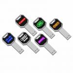 LED Light Crystal Usb Drive 2.0 128GB Fast Speed Flash Chips 15MB/S for sale
