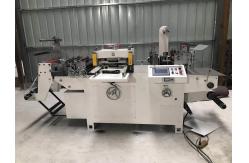 China Automatic Label Die Cut Sticker Machine 2.2KW Power With Sheeting Function supplier