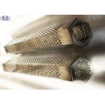 Smoker Perforated Metal Mesh Tube Stainless Steel Hexagonal Anti - Acid for sale
