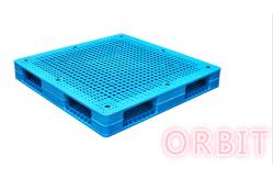 China 4 Way Entry Heavy Duty Nestable Reusable Plastic Pallets For Multi - Use supplier