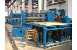 China Thin Sheet Metal Cut To Length Line Machine With Edge Trimmer supplier
