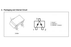 China 1SS226 Switching Diodes Silicon Epitaxial Planar For Ultra High Speed Switching supplier