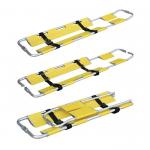 First Aid  Ambulance Aluminium Folding Plastic Scoop Stretcher for sale