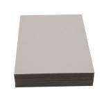 Customized 230 250 300 350 gsm Raw Rolling duplex board grey back Grey Chipboard for sale