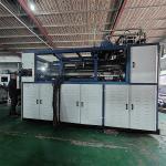 Used Electric Plastic Thermoforming Machine For Making Plastic Cup