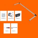 300mm 200W Bow Hot Wire Foam Cutter Industrial 1370mm Handheld for sale
