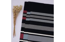 China Customization Stiff Good Version Lenjing Modal ​Striped Material Fabric For Polo Shirt supplier