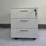Office Storage Mobile Cabinet Wooden Mobile Pedestal 3 Drawer Lateral Filling Cabinet for sale
