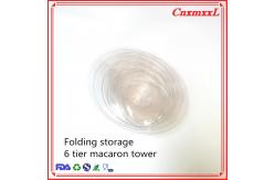 China 6 tier macaron tower wholesale macaron tower case macaron package supplier