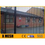 76.2x12.7 Mm 3D Powder Coated Anti Climb 358 Mesh Fencing For Railway Station for sale
