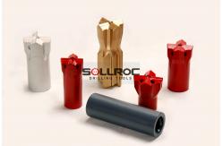 China Rock Drilling Tools Taper Button Drill Bits Tapered Cross Bits supplier