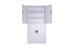 China Knock Down Blue Stainless Steel 2 Drawer File Cabinet supplier