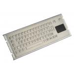 Small IP65 dynamic vandal proof Industrial Keyboard With Touchpad , short stroke