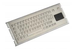 China Small IP65 dynamic vandal proof Industrial Keyboard With Touchpad , short stroke supplier