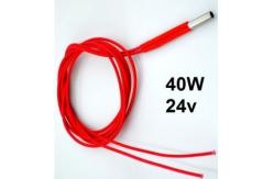 China Electronic 24V 40W Cartridge Wire Heater heat resistant for 3D Printer supplier