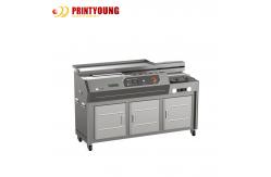 China Hot Melt Book Binding Machine With Double Glue Wheel supplier