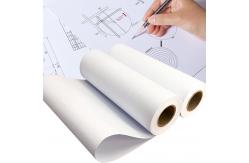 China Uncoated 80gsm Drawing Plotter Paper CAD Engineering Paper Roll supplier
